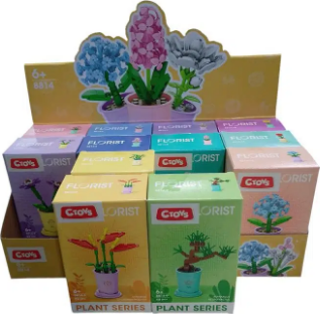 Ctoy Oyuncak Çiçek Lego Bloklar 8814 (Karışık Model 1 Adet)