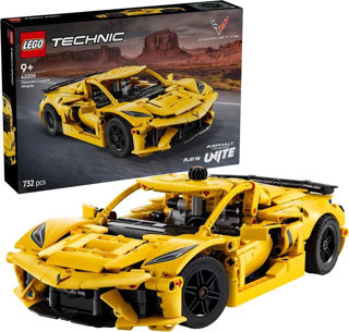 Lego Oyuncak Technic Chevrolet Corvette Stingray 42205 - 9 Yaş ve Üzeri Çocuklar için Spor Araba İçeren Oyuncak Yapım Se