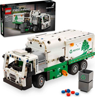 Lego Oyuncak Technic Mack® LR Elektrikli Çöp Kamyonu 42167 - 8 Yaş ve Üzeri Çocuklar için Geri Dönüşüm Temalı Koleksiyon