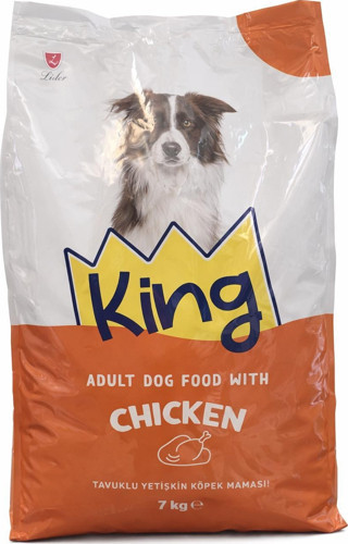 King TAVUKLU KÖPEK MAMASI 7 KG