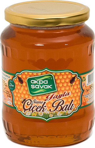 Akpa Şavak Süzme Çiçek Balı (Şekersiz) 950 Gr