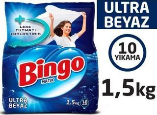 BINGO MATIK KONSANTRE 1,5KG EKO ULTRA BEYAZ