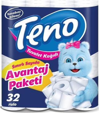 TENO 32'li TUVALET KAĞIDI