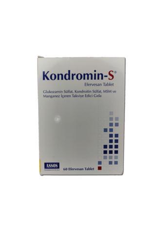 Assos Kondromin-S Msm Ve Mineraller İçeren Takviye Edici Gıda 60 Efervesan Tablet