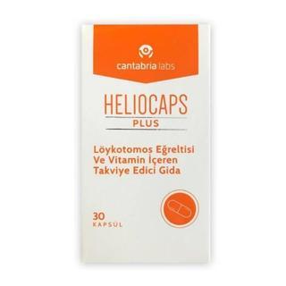 Heliocaps Plus Löykotomos Eğreltisi İçeren Takviye Gıda 30 Kapsül