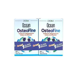 Ocean Osteofine Takviye Edici Gıda 1 Alana 1 Bedava 2’li Fırsat Paketi 60 Tablet 
