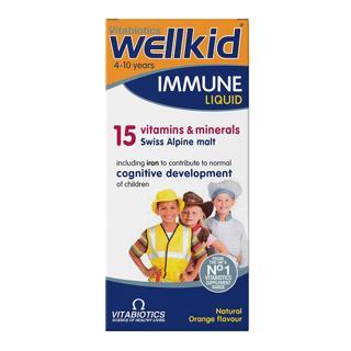 Wellkid Immune Liquid Sıvı Takviye 150 ml | 4-10 Yaş
