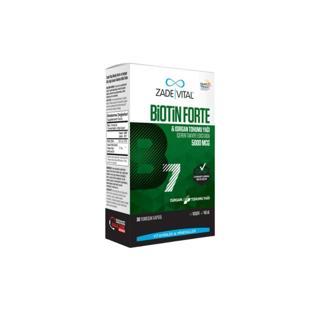 Biotin Forte Isırgan Tohumu Yağı İçeren Takviye Edici Gıda 5000mcg 30 Kapsül