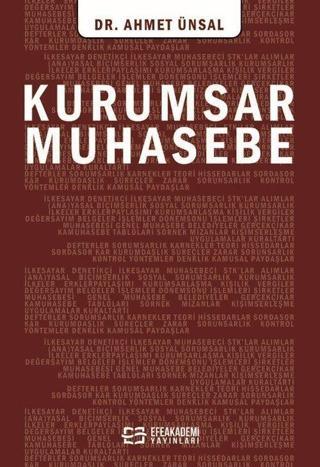 Kurumsar Muhasebe - Efe Akademi Yayınları