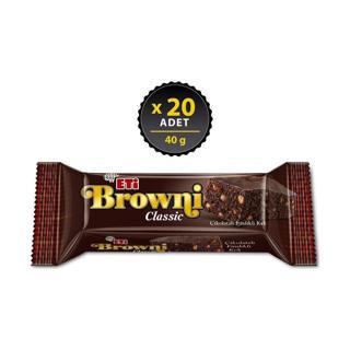 Browni Classic Fındıklı 40 gr x 20 Adet