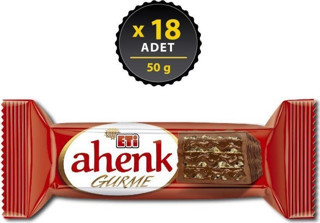 Ahenk Gurme Gofret 50 gr x 18 Adet