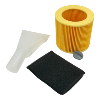 Karcher İle Uyumlu K 2150 Süpürge Silindirik Filtre ve Emici Seti