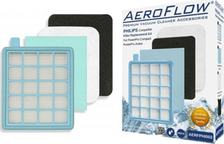 Philips İle Uyumlu PowerPro Compact FC 8475/01 Süpürge Yıkanabilir Filtre