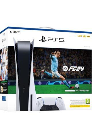 Sony Playstation 5 PS5 CD'li SÜRÜM 825 GB FC 24 FİFA 24 PAKET SON SERİ (İthalatçı Garantili)