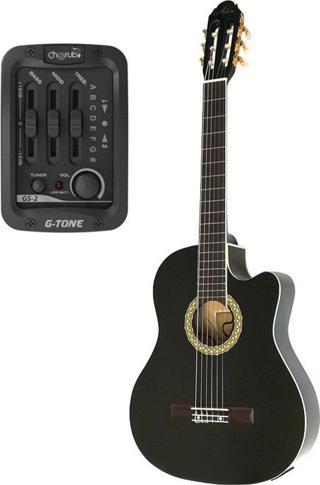 Almira MG917CE-BK Siyah Elektro Klasik Gitar