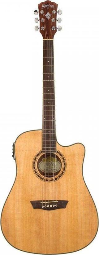 Washburn WD7SCE Harvest Elektro Akustik Gitar