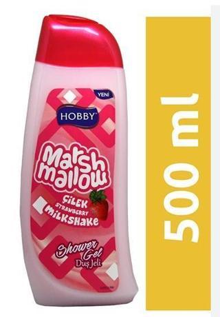 Hobby Duş Jeli Marshmallow Strawberry 500ml