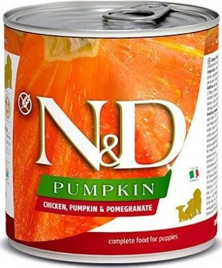 N&D Pumpkin Tavuklu Yavru Konserve Köpek Maması 285 Gr