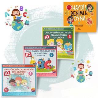 Çocuklar İçin Zeka Geliştiren Oyunlar - 4 Kitap Takım - Kolektif  - Ekinoks