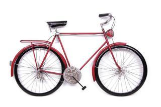 Bisiklet Pano Kırmızı