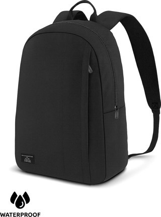 D'Vers Unisex Su Geçirmez Siyah Günlük Seyahat Ve Okul Sırt Çantası