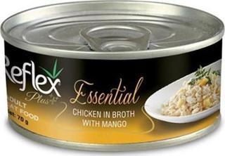 Reflex Plus Essential Tavuklu Mangolu Kedi Konservesi 70 Gr