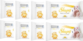 Sleepy Sensitive Islak Mendil 25'Lix8 Kapaksız Paket Çanta Boy Set