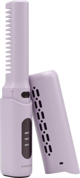Polosmart PBS815 Şarjlı Saç Düzleştirici Tarak Pembe