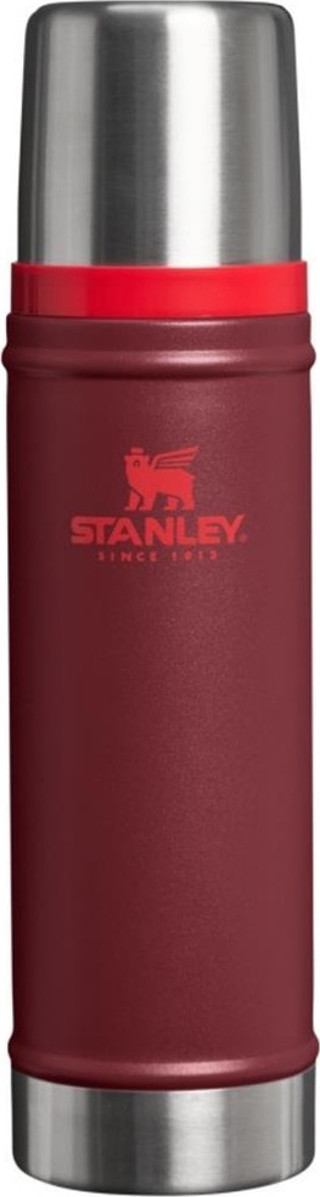 Stanley Klasik Vakumlu Çelik Termos 0,60 Lt Cranberry