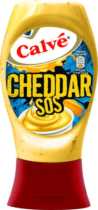 Calve Cheddar Sos 240 G