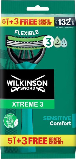 Wilkinson Sword Xtreme 3 Erkek Tıraş Bıçağı - 5+3