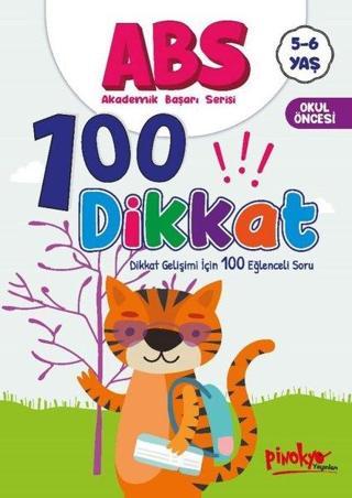 ABS 100 Dikkat - Dikkat Gelişimi İçin 100 Eğlenceli Soru 5 - 6 Yaş - Buçe Dayı - Pinokyo