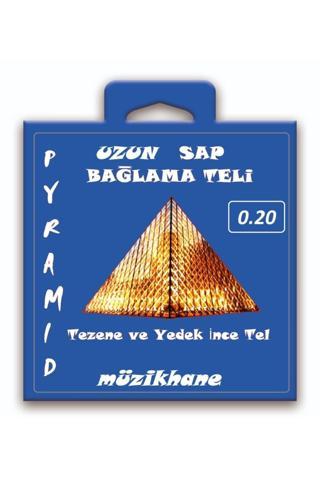 Müzikhane 0.20 Pyramid Uzun Sap Bağlama Teli Tezeneli