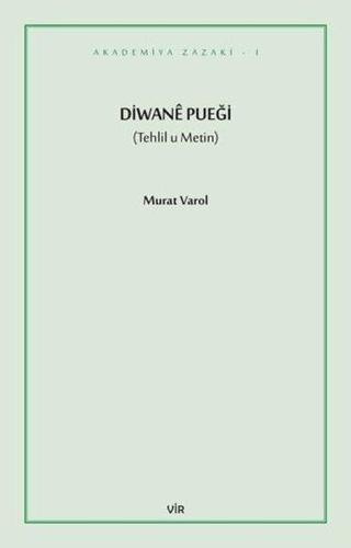 Diwane Puegi - Murat Varol - Vir Yayınları
