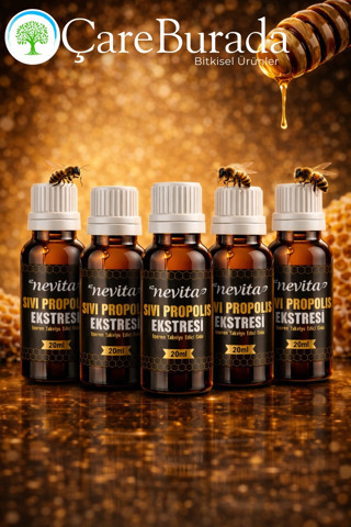 Çare Burada Sıvı Propolis Ekstresi 20ml x 5