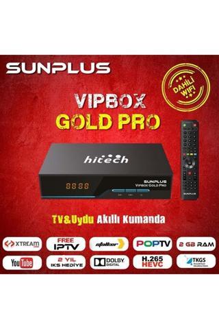Sunplus Hitech Vıpbox Gold Pro Hd Mini Uydu Alıcısı