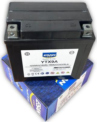 ESAN (SLA) YTX9A 12V 9Ah MOTOSİKLET AKÜSÜ