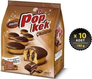Eti Popkek Mini Çikolatalı 180 g x 10 Adet