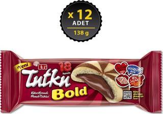 Eti Tutku Bold Kakao Kremalı Bisküvi 138 g x 12 Adet