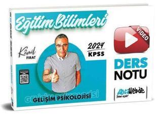 2024 KPSS Eğitim Bilimleri Gelişim Video Ders Notu Kamil Fırat Hoca Webde Yayınları