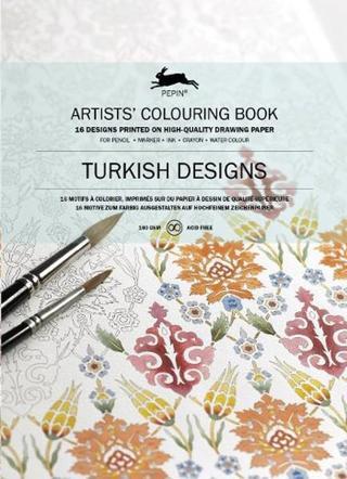 Turkish Designs: Artists' Colouring Book Pepin Van Roojen Pepin Press