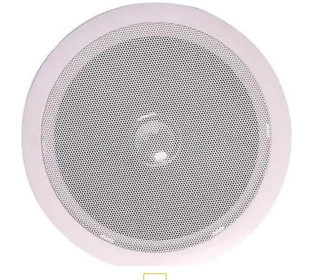 No-Tel Th6Ctw 6'' 16 Cm 20 Watt Beyaz Alçıpan Trafolu Hoparlör