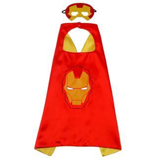 himarry Demir Adam İron Man Avengers Pelerin + Maske Kostüm Seti 70x70 cm