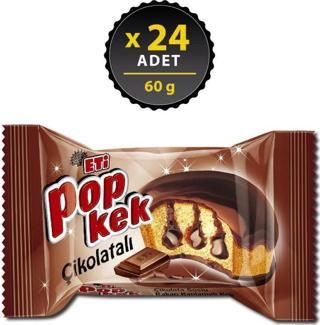 Eti Popkek Çikolatalı 60 gr x 24 Adet