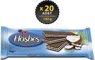 Eti Hoşbeş Hindistan Cevizli 142 gr x 20 Adet