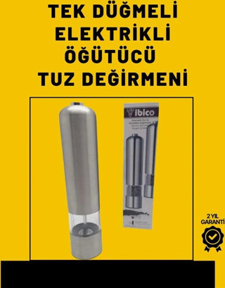 Elektrikli Baharat Öğütme Cihazı Ergonomik Şeffaf Gövde