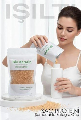 Shopwave Saç Bakım Proteini Yıpranmış Saçlar İçin 50g Hair Protein