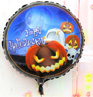 himarry Happy Halloween Balkabağı Folyo Balon 18 inç