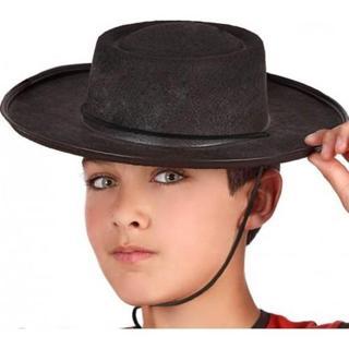 himarry Siyah Renk Keçe Flamenko Şapkası Çocuk Boy