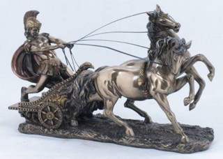 Hediyelik › Veronese Biblolar › Mitoloji & Tarih- Roma Atlı Savaşçı-28*11*17 Cm.